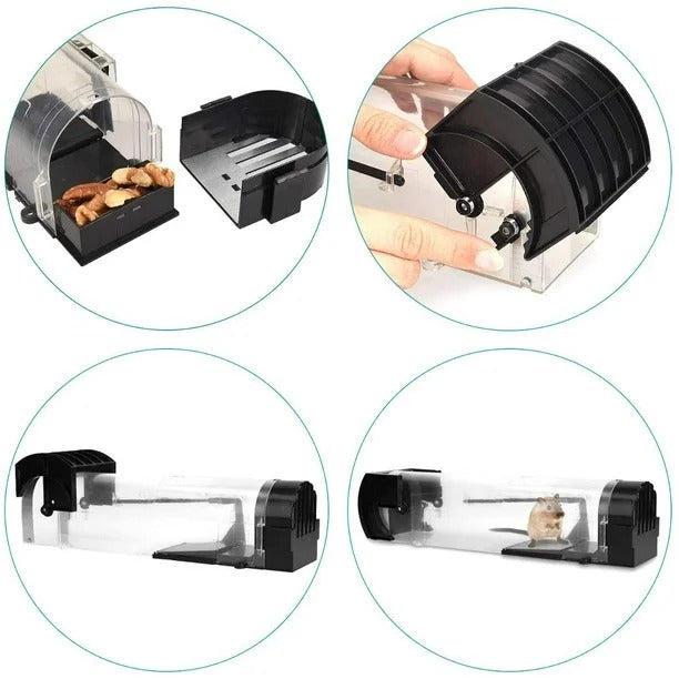 Smart Mouse Trap | Transparent, Safe & Reusable