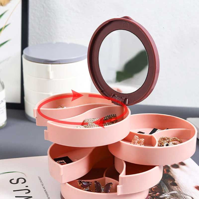 Smart 3D Jewelry Storage Case  - (Keep Your Accessories Stylishly Organized)