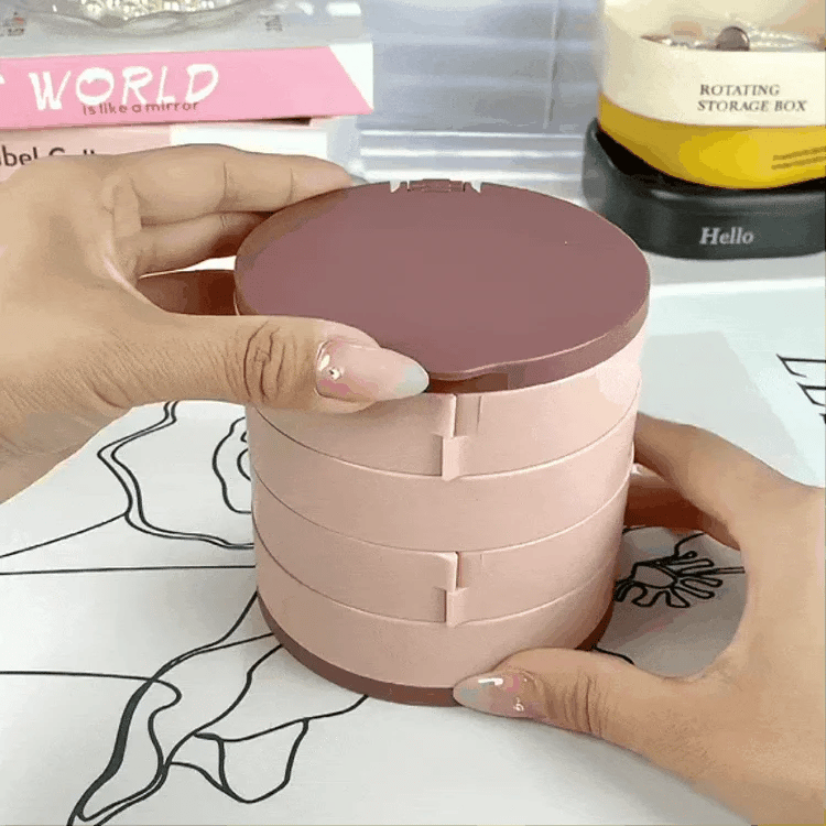Smart 3D Jewelry Storage Case  - (Keep Your Accessories Stylishly Organized)