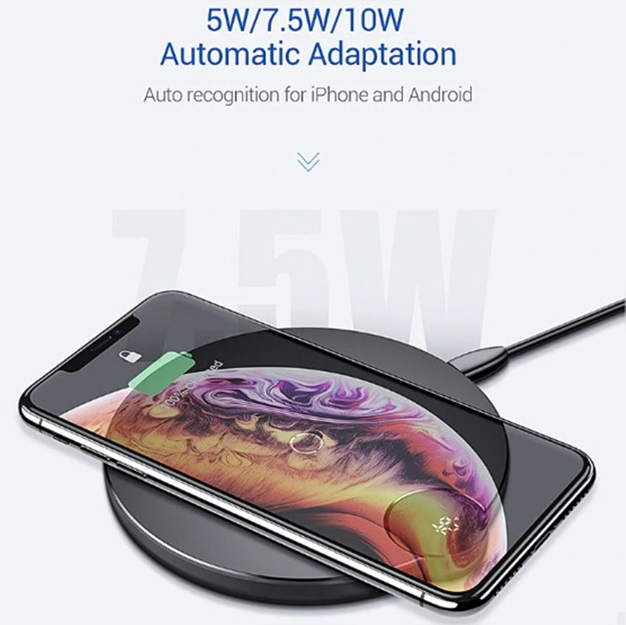Baseus LED Digital Display Wireless Fast Charger 10W